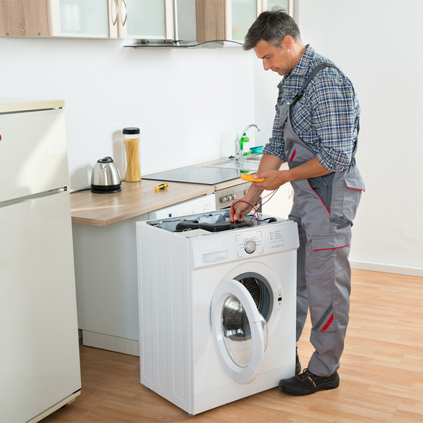 can you walk me through the steps of troubleshooting my washer issue in Emporia KS